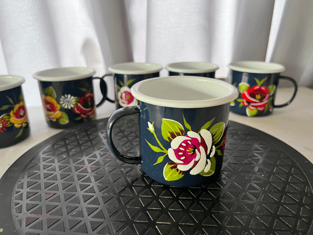 Hand Painted Canal Art Mug