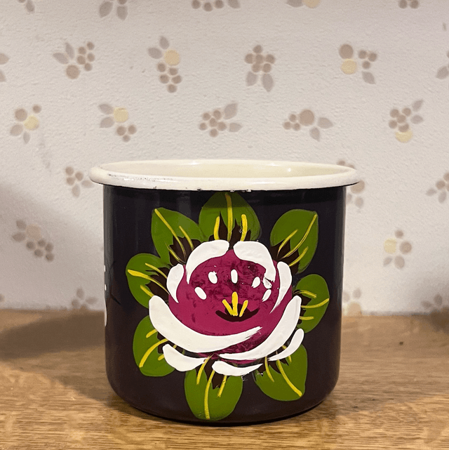 Bee Kind Espresso Mugs – Hand-Painted Canal Art 150ml 🐝🌸