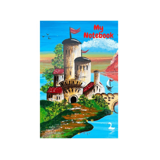 Canal Art Lined Notebook
