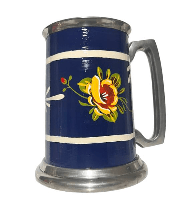 Handcrafted 2pt XL Pewter Tankard 