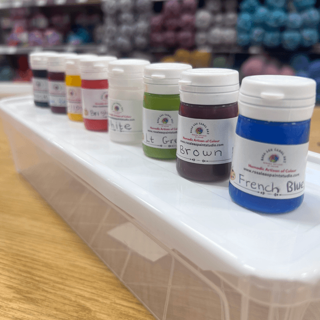 Enamel Paint Pots 2.5cl – Perfect for Canal Art 